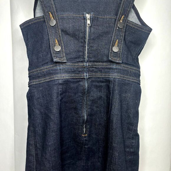 BLDWN Zoe Blue Denim Dress Womens Designer NWOT - Picture 7 of 10
